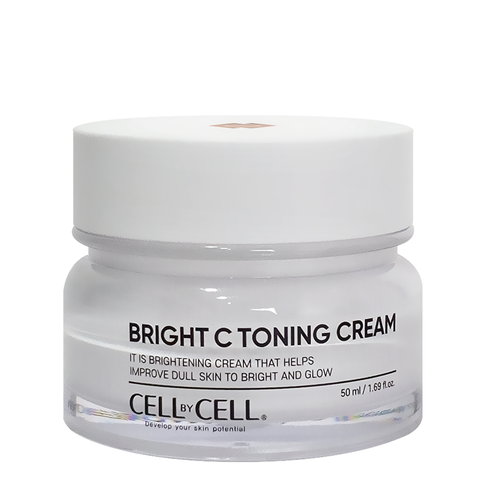 Cell by Cell - Bright C Toning Cream - Rozjaśniający Krem do Twarzy - 50ml 