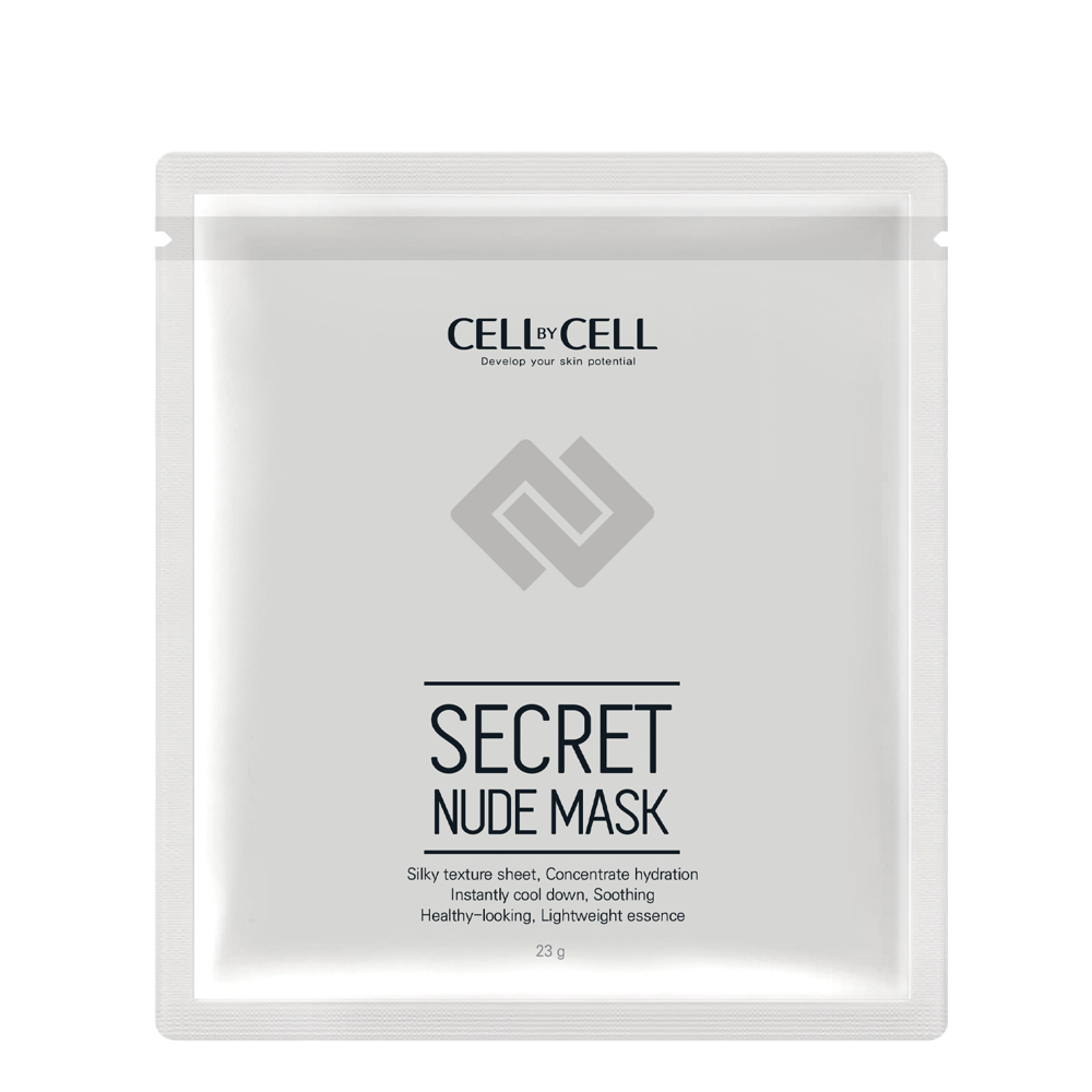 Cell by Cell - Nude Mask - Nawilżająco-Regenerująca Maska do Twarzy w Płachcie - 5szt/ 23g