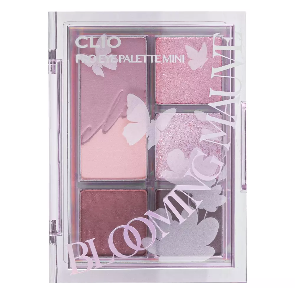 Clio - Pro Eye Palette Mini - Paleta do Makijażu Oczu - 03 Blooming Mauve - 7g