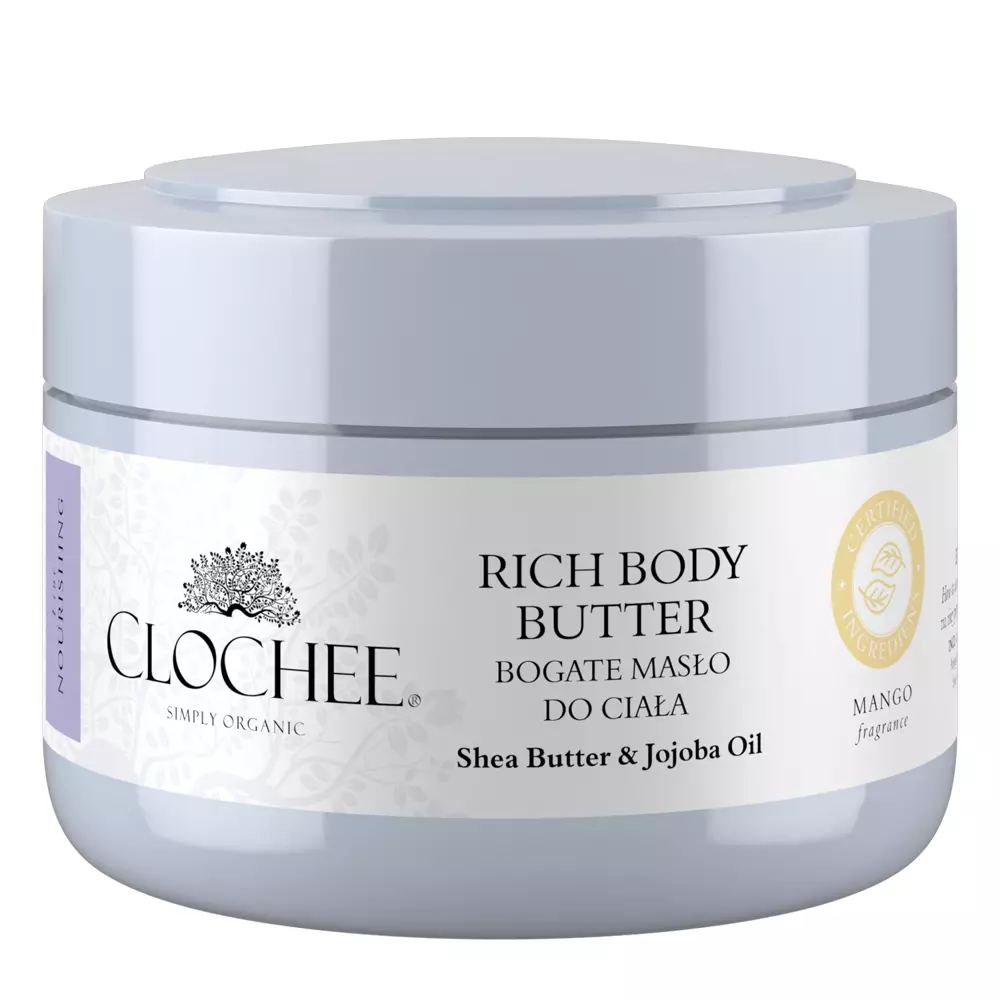 Clochee - Rich Body Butter - Bogate Masło do Ciała - Mango - 250ml