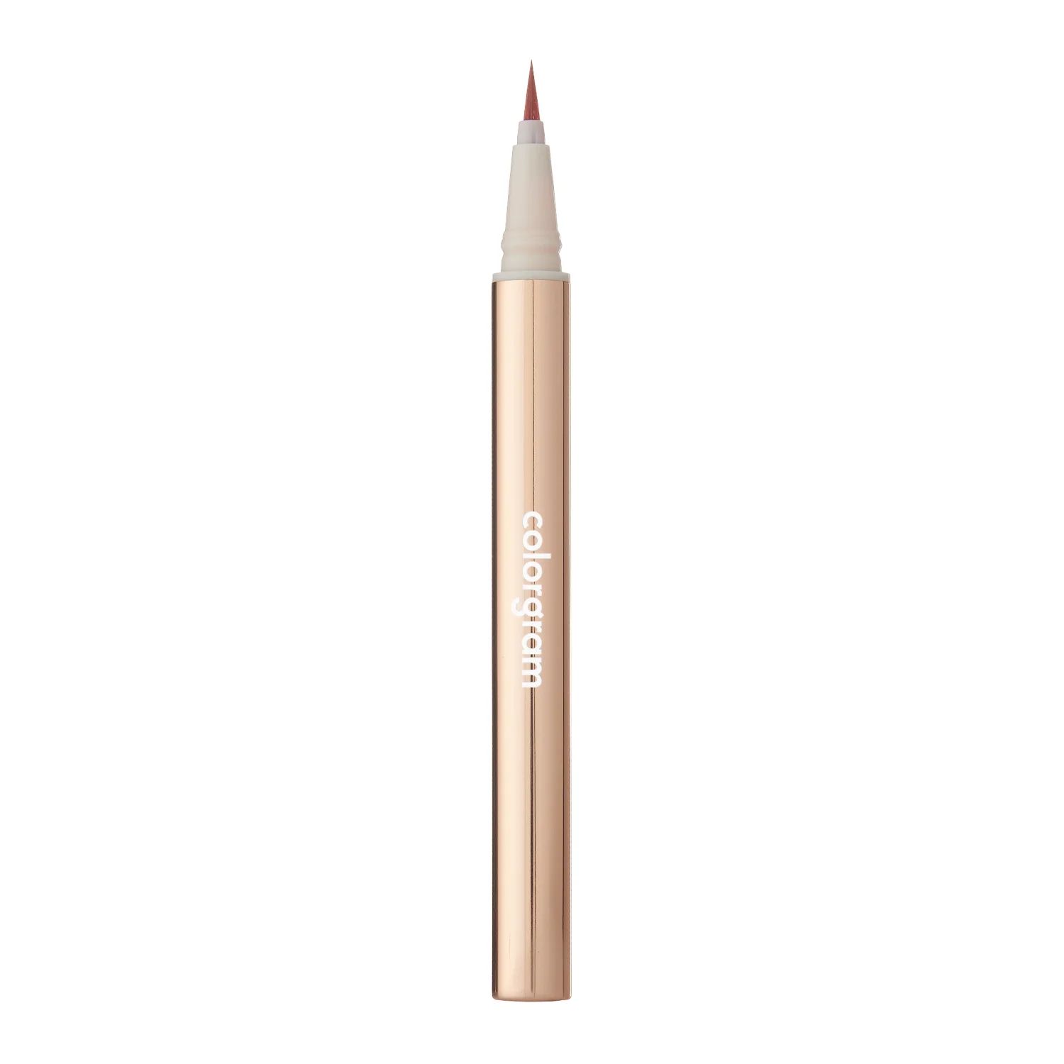 Colorgram - Milk Bling Glitter Liner - Brokatowy Eyeliner w Pisaku - 03 Peach Tear - 0,6g