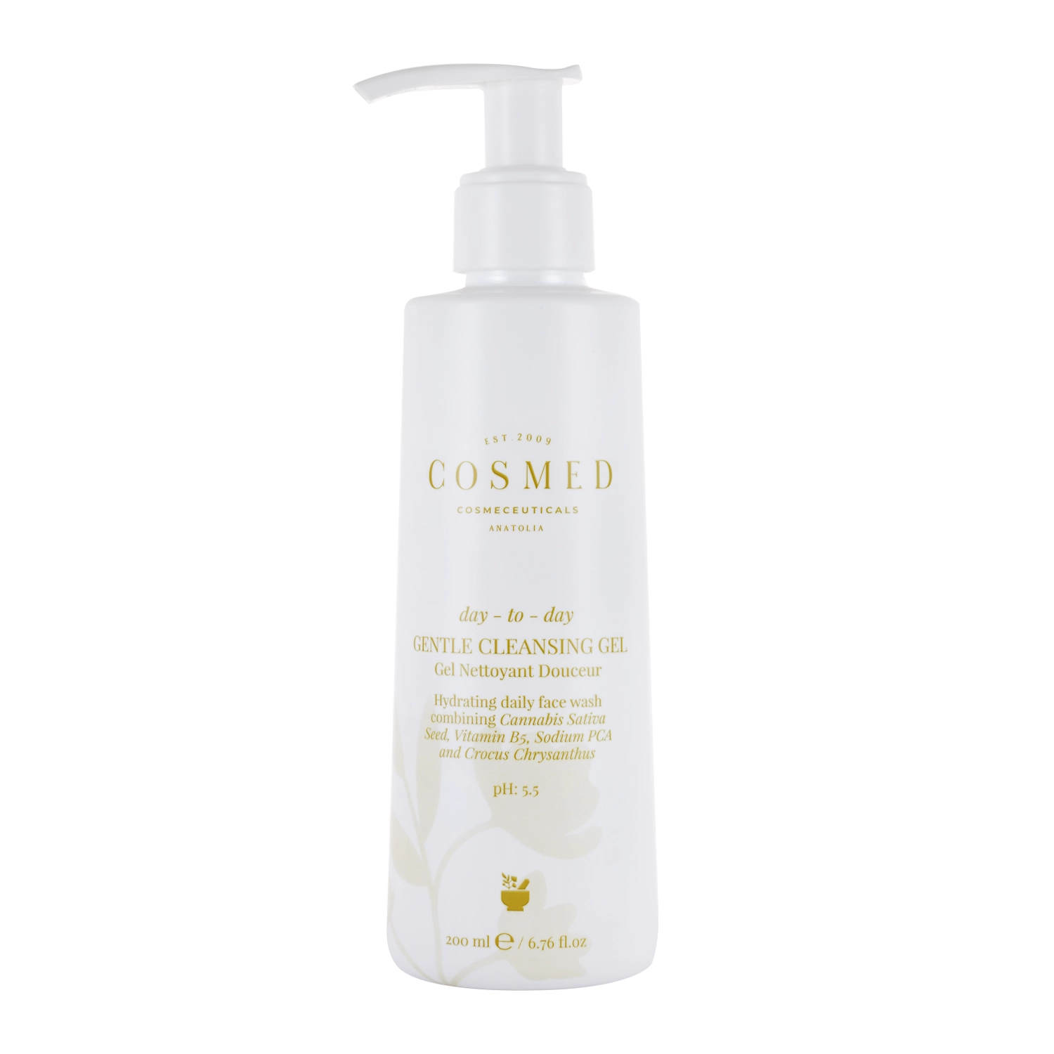 Cosmed - Day to Day Gentle Cleansing Gel - Delikatny Żel do Oczyszczania Twarzy - 200ml