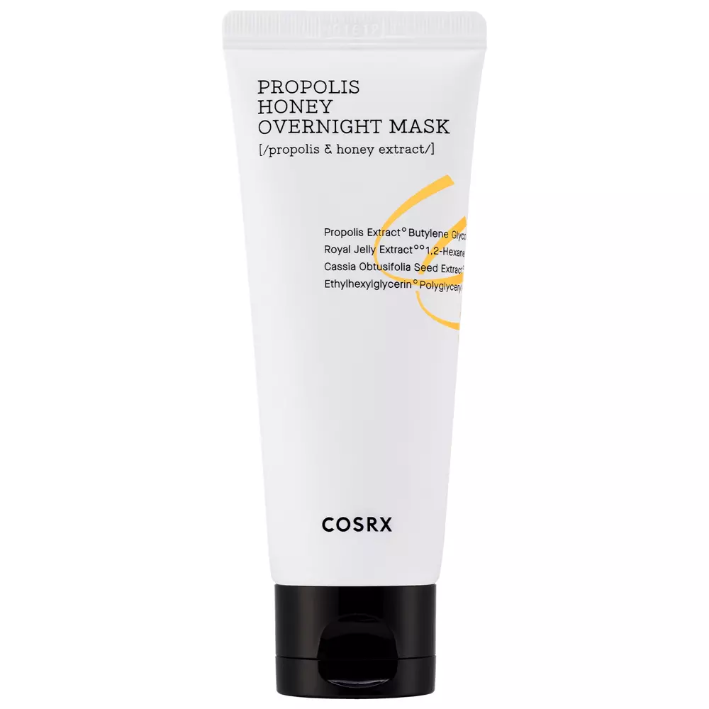 Cosrx - Full Fit Propolis Honey Overnight Mask - Odżywcza Maska na Noc z Propolisem - 60ml
