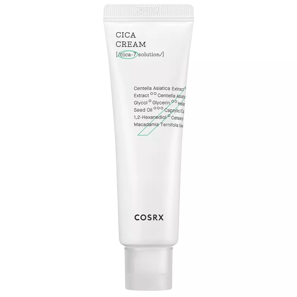 Cosrx - Pure Fit Cica Cream - Łagodzący Krem ​​do Skóry Wrażliwej - 50ml