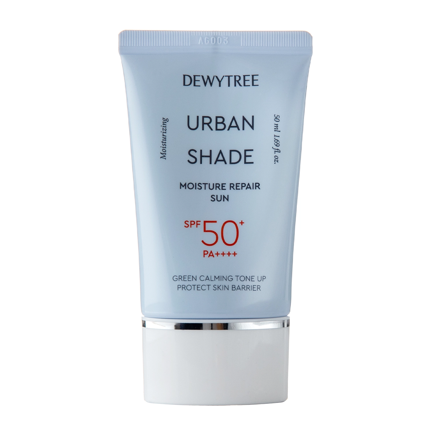 Dewytree - Urban Shade Moisture Repair Sun SPF 50+/PA++++ - Nawilżający Krem z Filtrem do Twarzy - 50ml