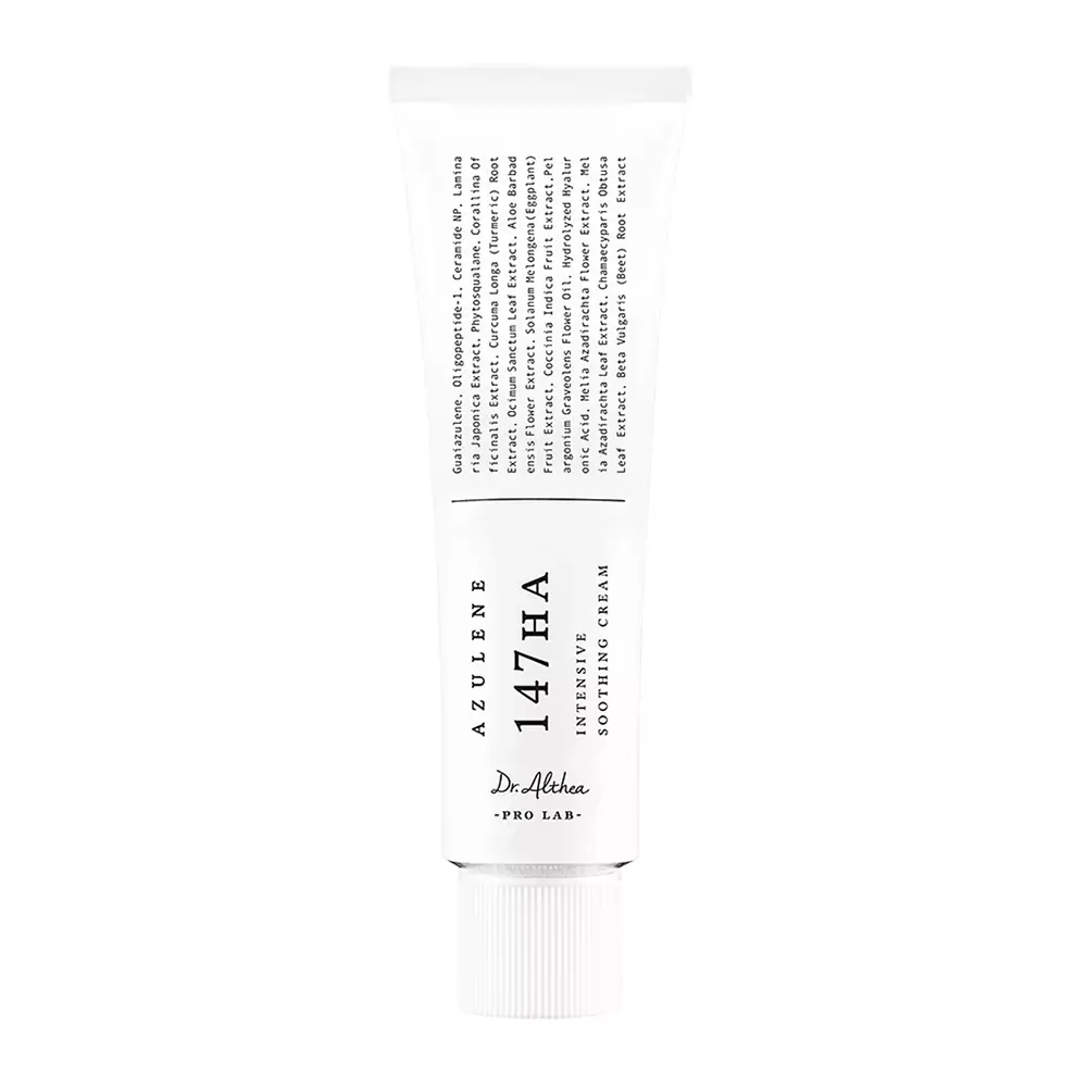 Dr. Althea - Azulene 147HA Intensive Soothing Cream - Intensywnie Łagodzący Krem do Twarzy - 50ml