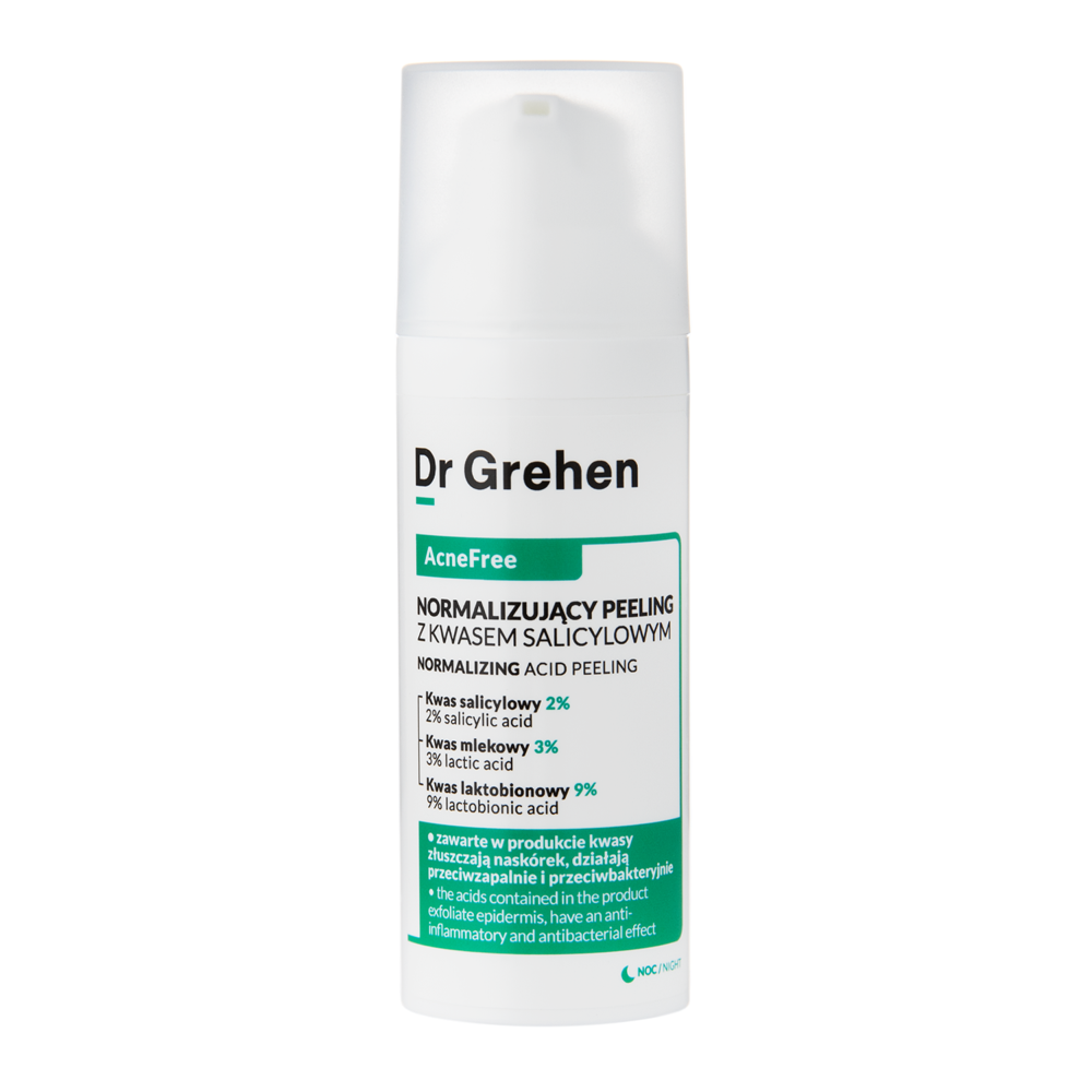 Dr Grehen - AcneFree - Normalizing Acid Peeling - Normalizujący Peeling z Kwasem Salicylowym - 50ml