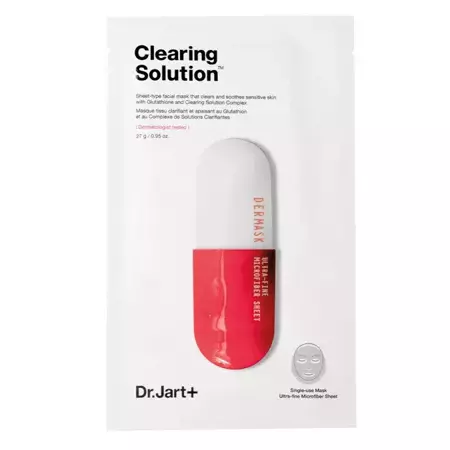 Dr. Jart+ - Dermask Micro Jet Clearing Solution - Maska Oczyszczająca - 25g