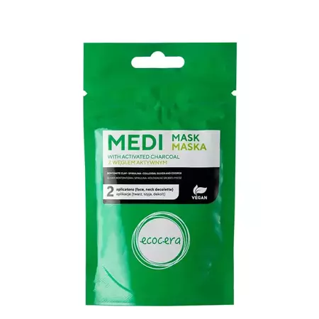 Ecocera - Medi - Maska z Węglem Aktywnym - 50g