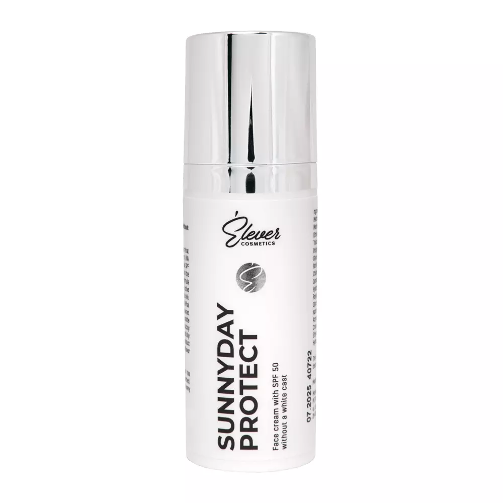 Elever Cosmetics - Sunny Day Protect - Krem do Twarzy z SPF50 - 50ml