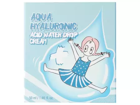 Elizavecca - Aqua Hyaluronic Acid Water Drop Cream - Nawilżający Krem z Kwasem Hialuronowym - 50ml