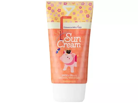 Elizavecca - Milky Piggy Sun Cream SPF 50+/PA+++ - Krem z Filtrem Przeciwsłonecznym - 50ml