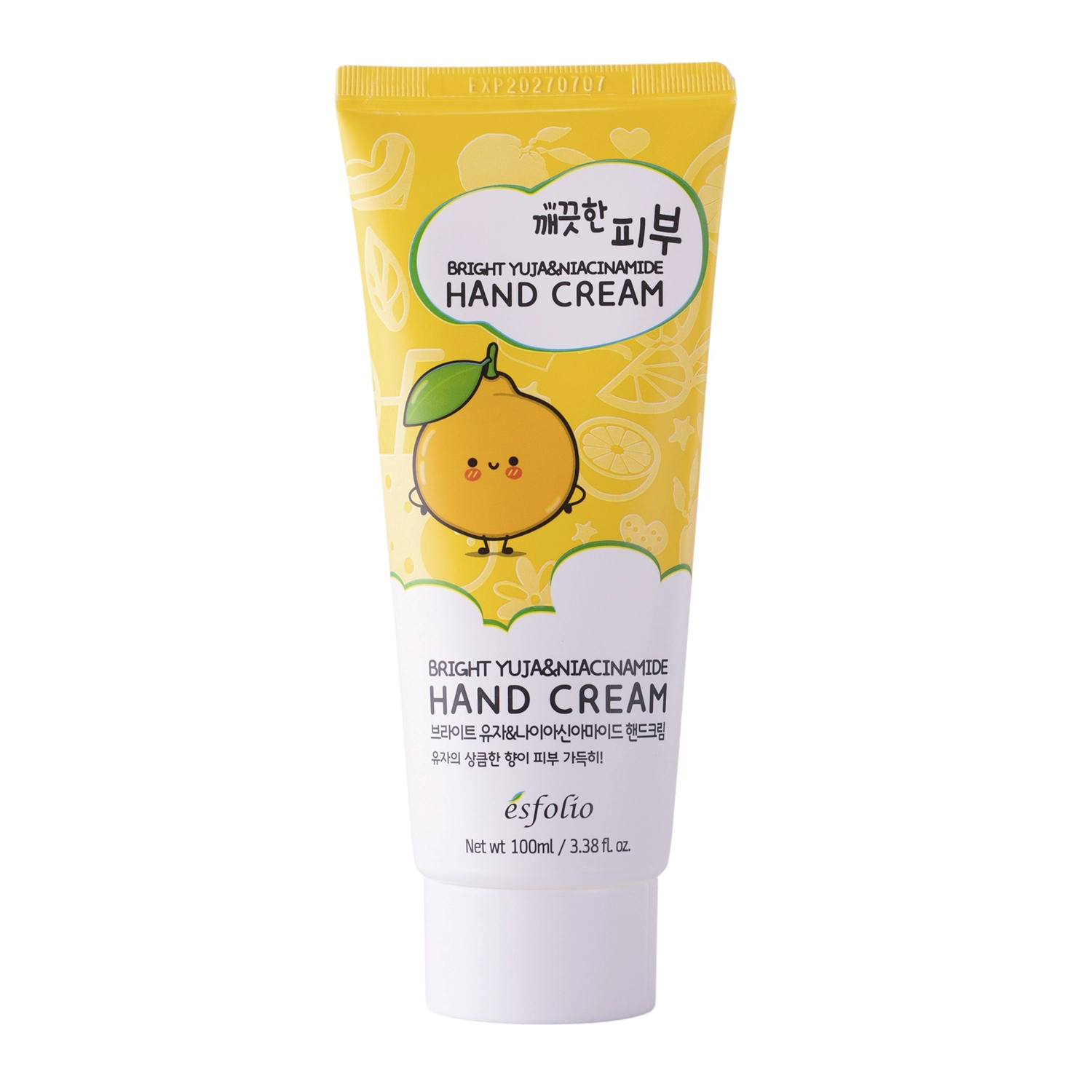 Esfolio - Bright Yuja & Niacinamide Hand Cream - Nawilżający Krem do Rąk - 100ml