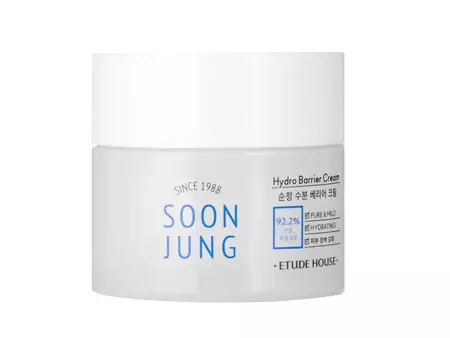 Etude House - Soon Jung Hydro Barrier Cream - Delikatny Krem Łagodzący - 75ml