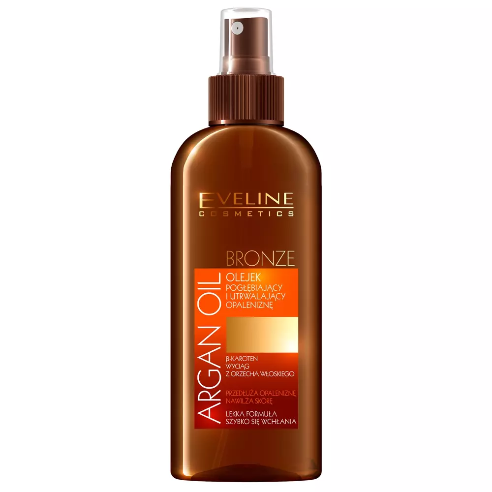 Eveline Cosmetics - Argan Oil - Olejek Pogłębiający i Utrwalający Opaleniznę - 150ml