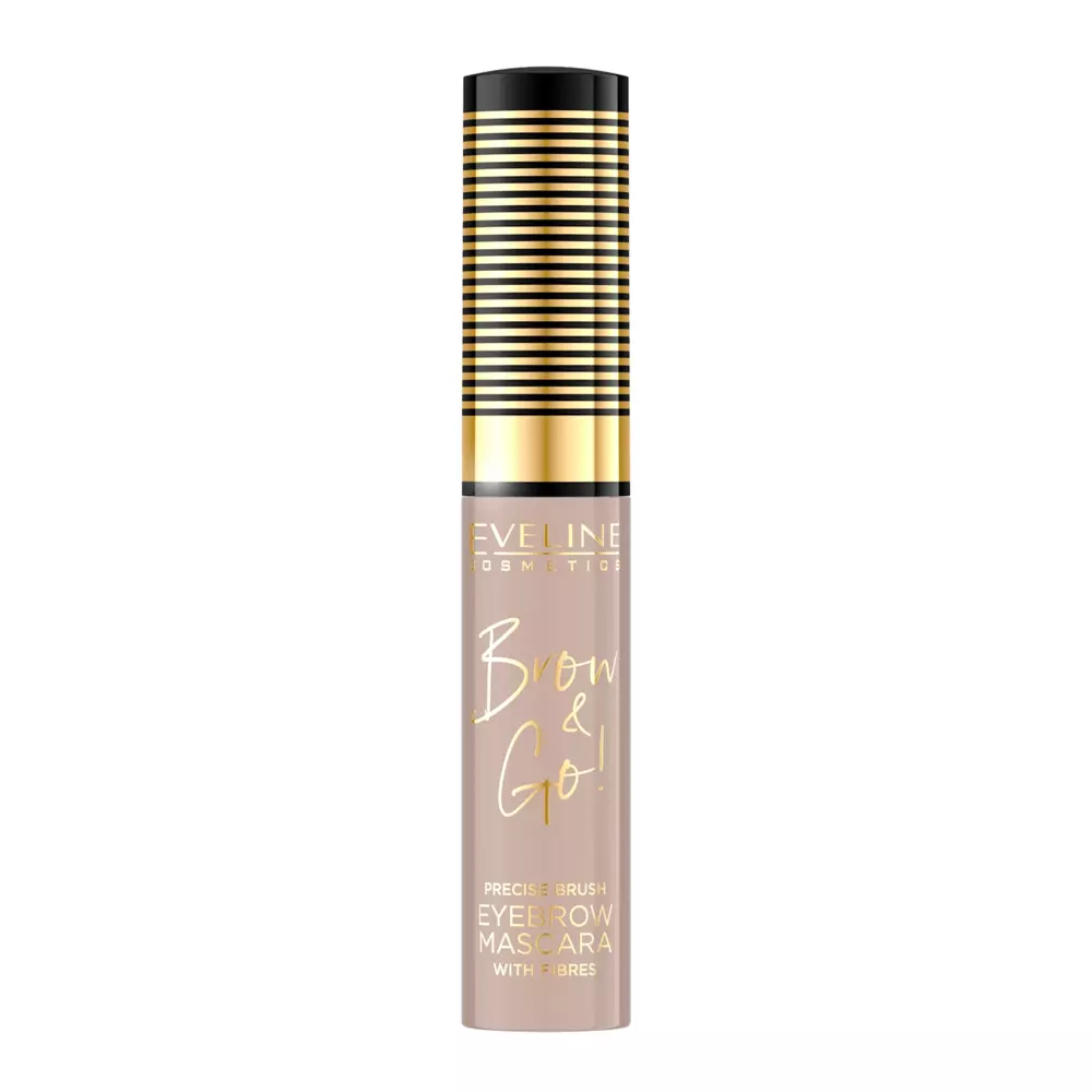 Eveline Cosmetics - Brow&Go! Maskara do Brwi - 05 Taupe - 6ml