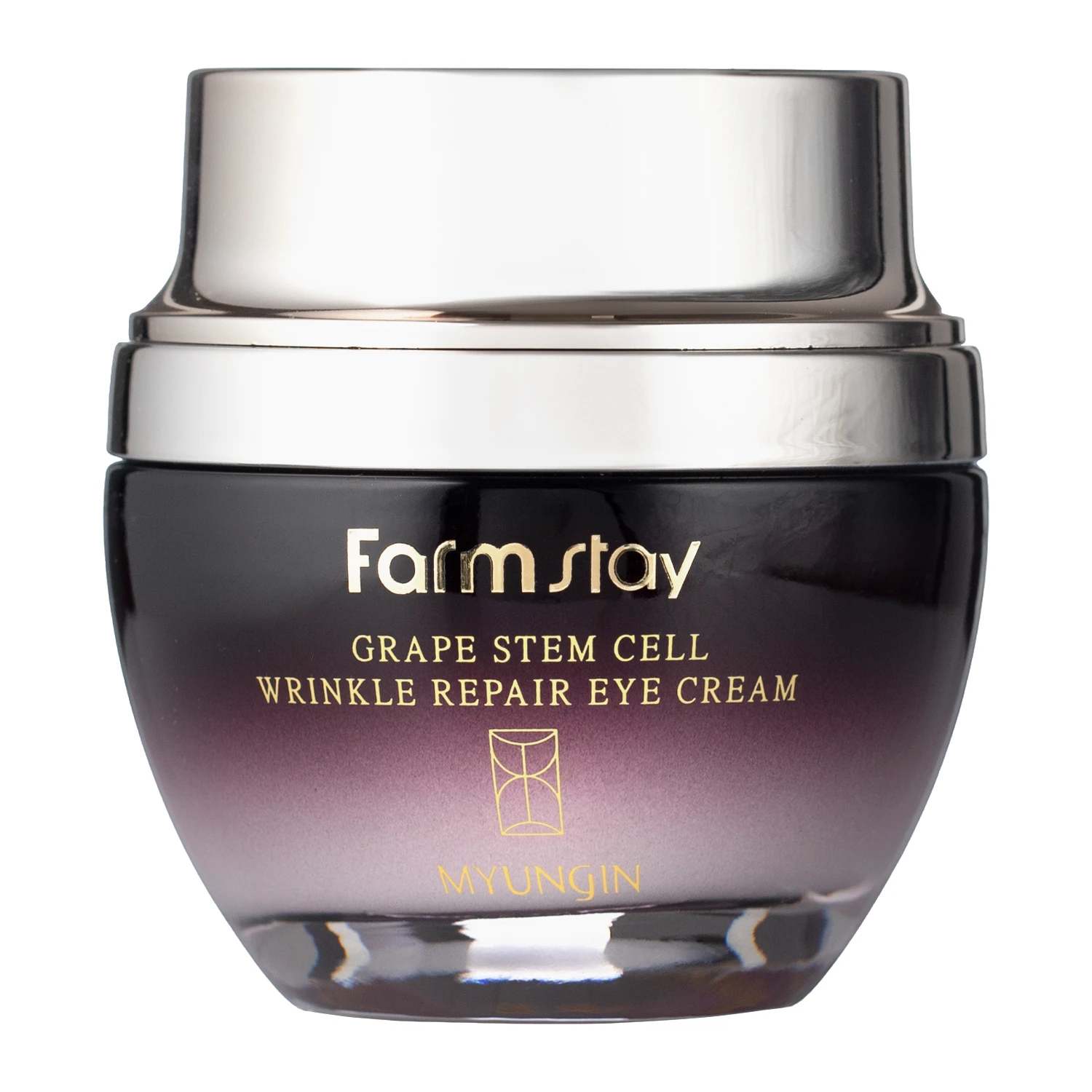 Farmstay - Grape Stem Cell Wrinkle Repair Eye Cream - Przeciwzmarszczkowy Krem pod Oczy z Wyciągiem z Winogron - 50ml