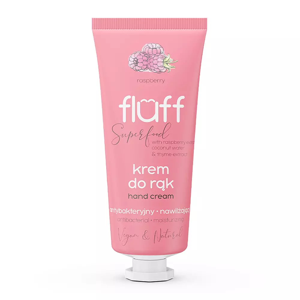 Fluff - Superfood - Hand Cream - Krem do Rąk - Malina - 50ml