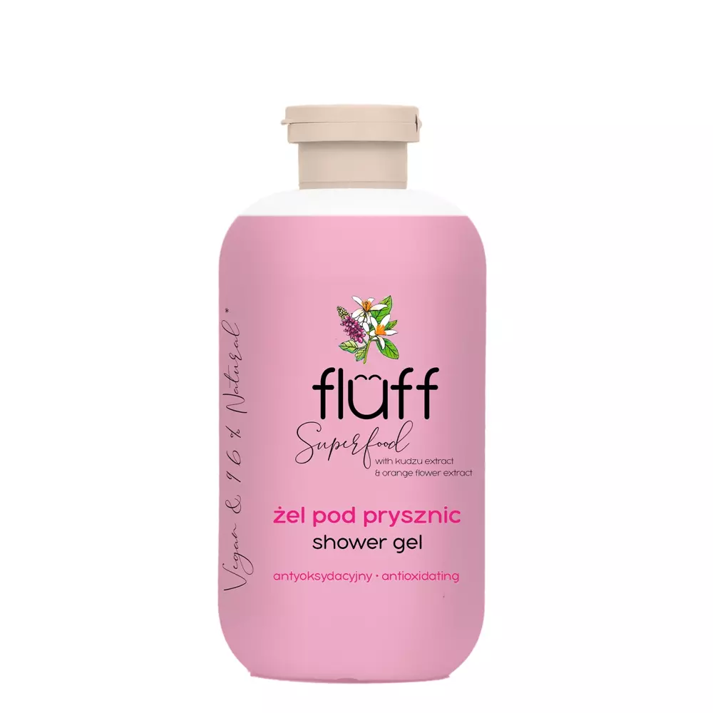 Fluff - Żel pod Prysznic - Kudzu i Kwiat Pomarańczy - 500ml