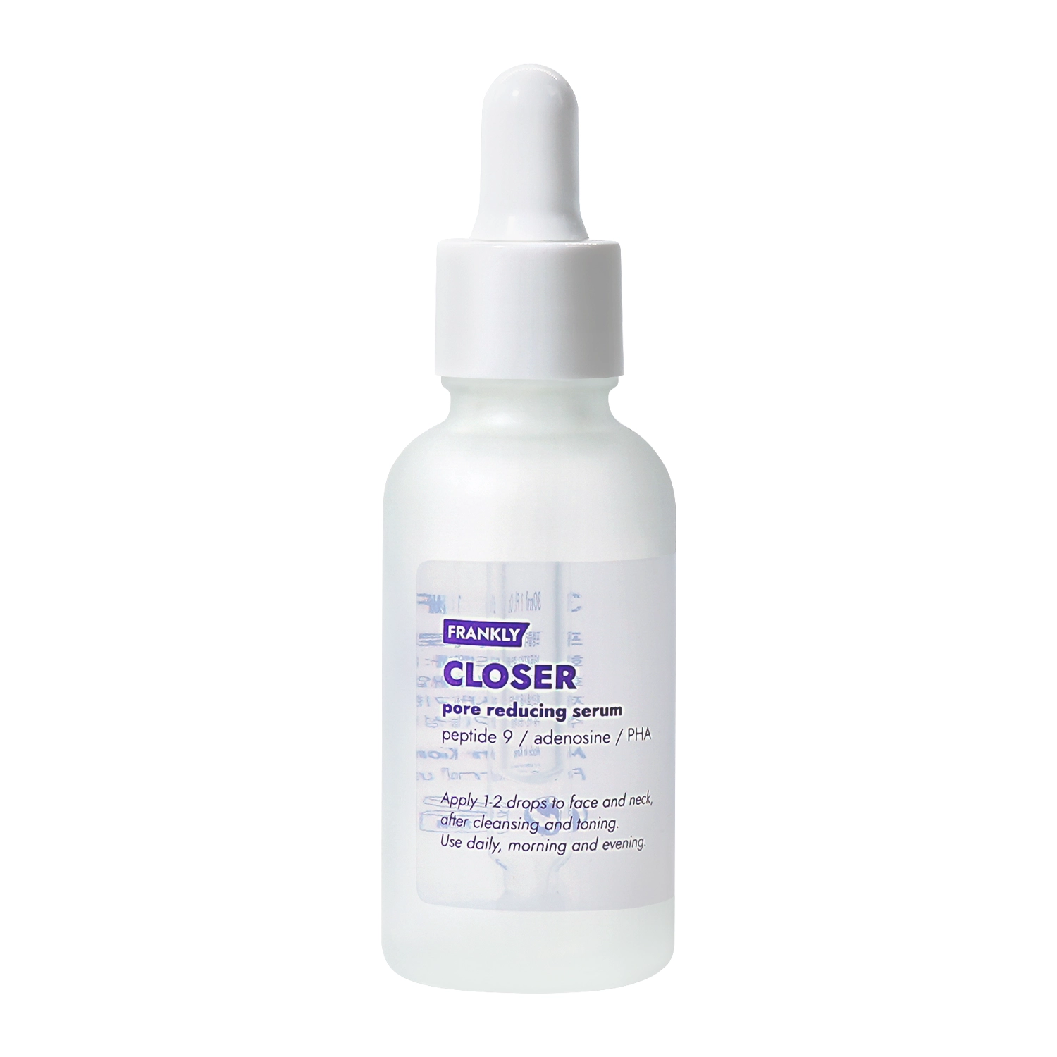 Frankly - Closer Pore Reducing Serum - Peptydowe Serum Zmniejszające Widoczność Porów - 30ml