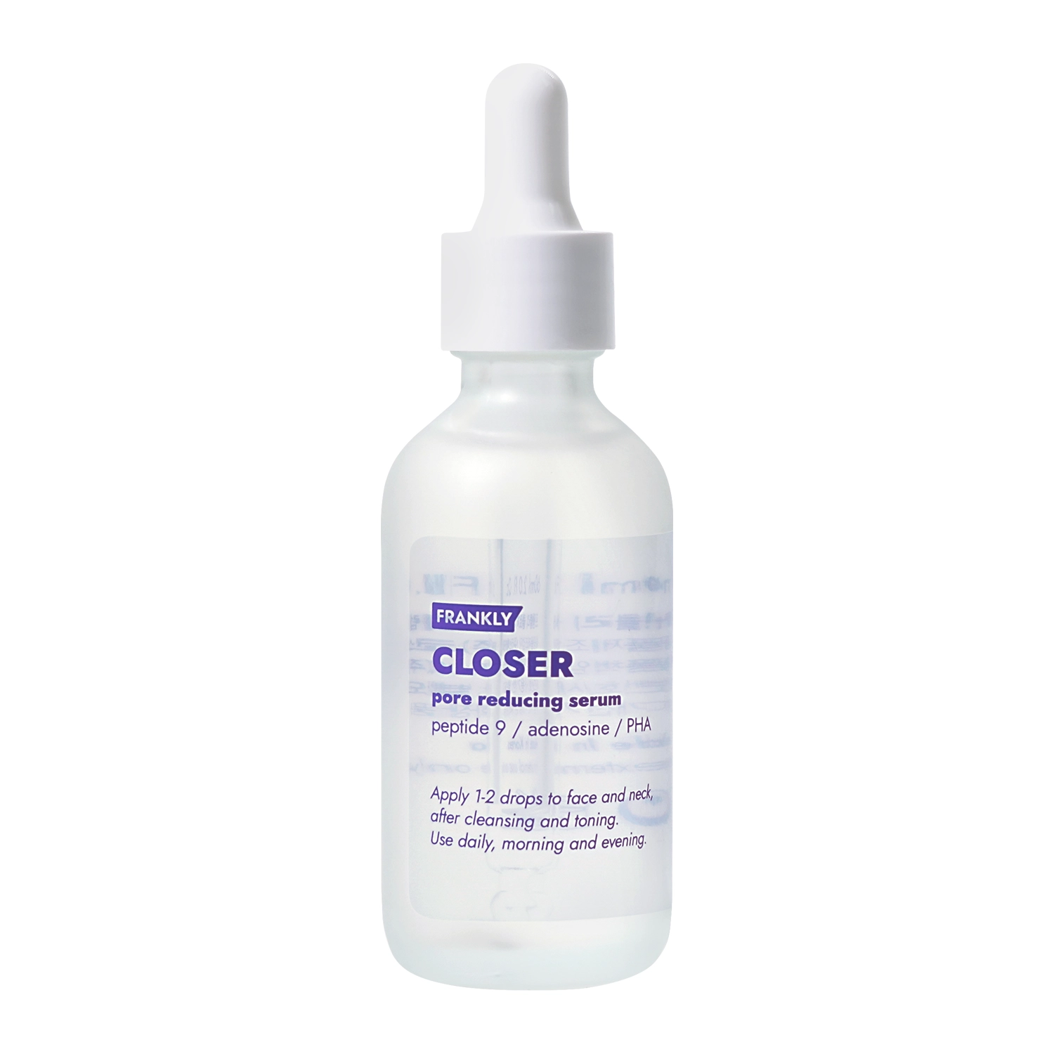 Frankly - Closer Pore Reducing Serum - Peptydowe Serum Zmniejszające Widoczność Porów - 60ml