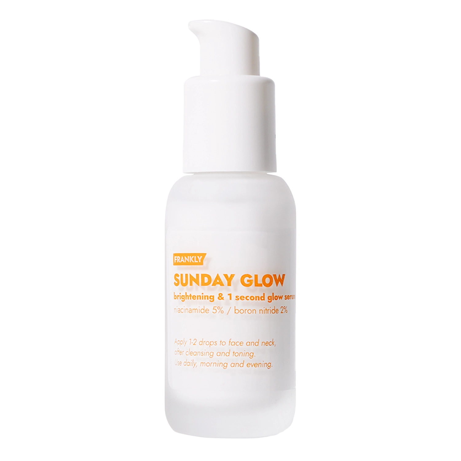 Frankly -  Sunday Glow Instant Radiance & Glow Serum - Rozjaśniające Serum do Twarzy - 37ml