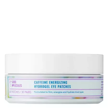 Good Molecules - Caffeine Energizing Hydrogel Eye Patches - Energetyzujące Hydrożelowe Płatki pod Oczy - 60szt.