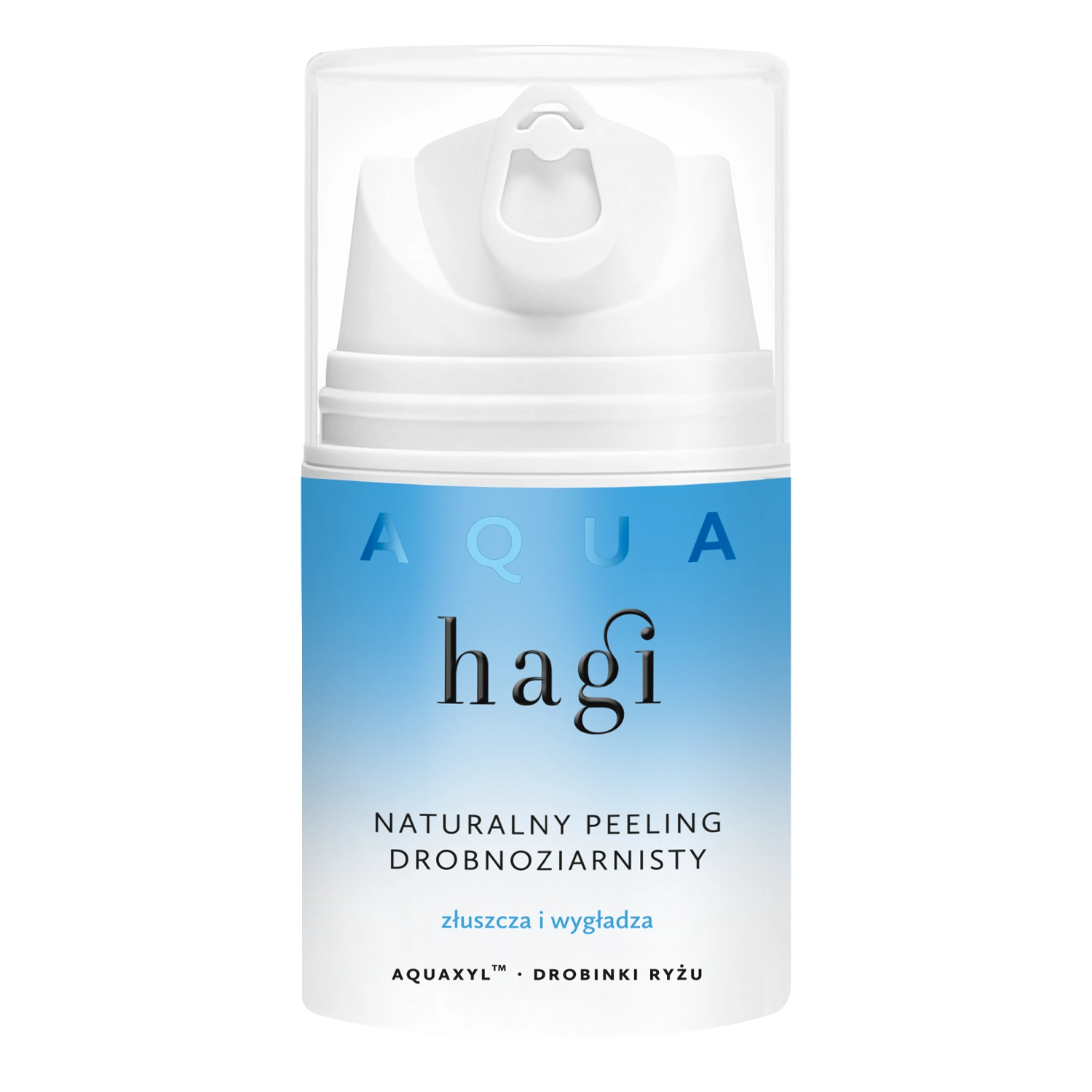 Hagi - Aqua Zone - Łagodny Peeling z Drobinkami Ryżu - 50ml