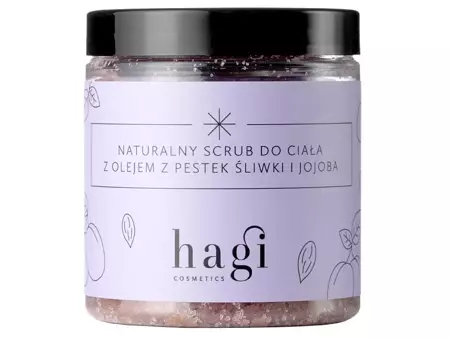 Hagi - Naturalny Scrub do Ciała z Olejem z Pestek Śliwki i Jojoba - 300g  