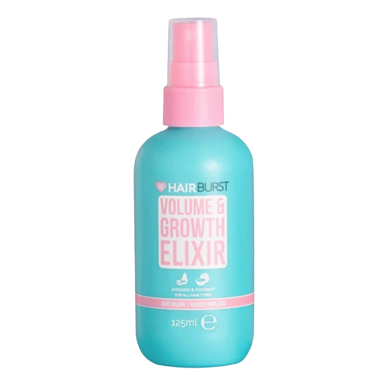 Hairburst - Elixir Volume & Growth Spray - Spray Zwiększający Objętość i Wspomagający Porost Włosów - 125ml 