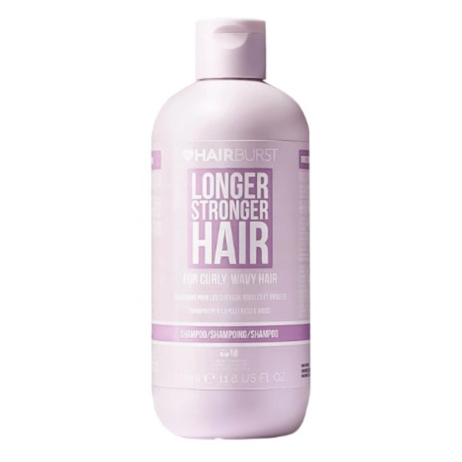 Hairburst - Longer Stronger Hair Shampoo for Curly Wavy Hair - Szampon do Włosów Kręconych i Falowanych - 350ml