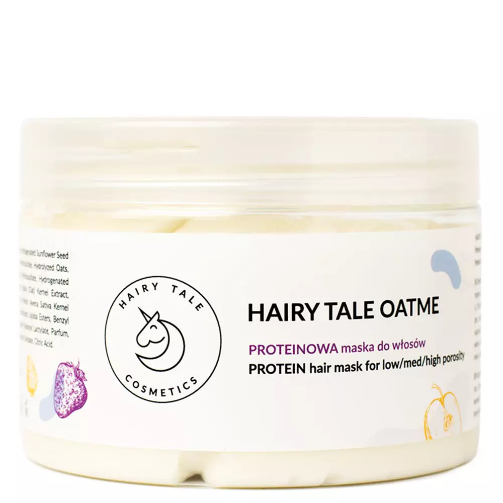 Hairy Tale Cosmetics - Oatme - Proteinowa Maska do Włosów o Każdej Porowatości - 300g