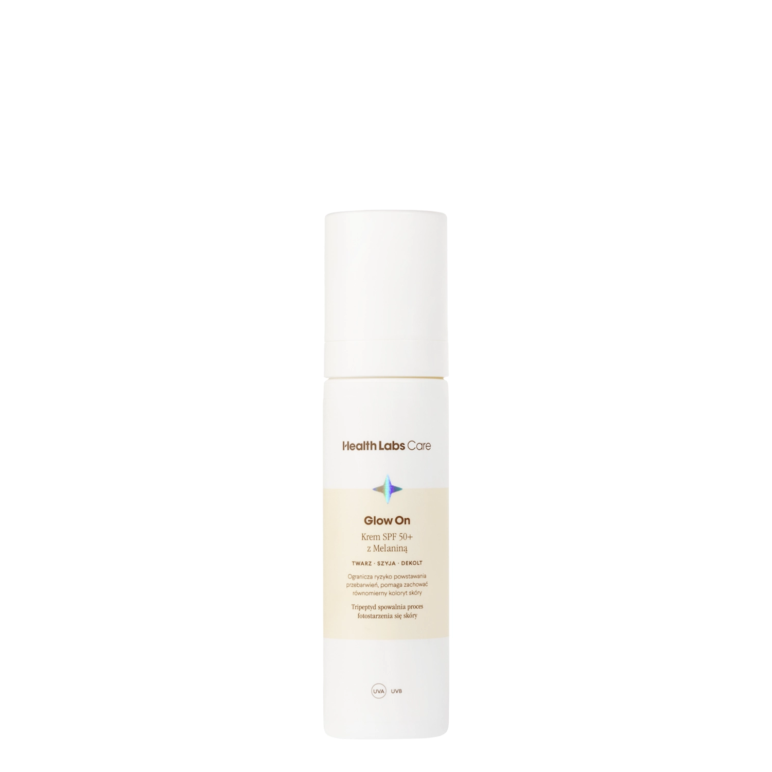 Health Labs Care - Glow On Krem SPF 50+ z Melaniną - 50ml