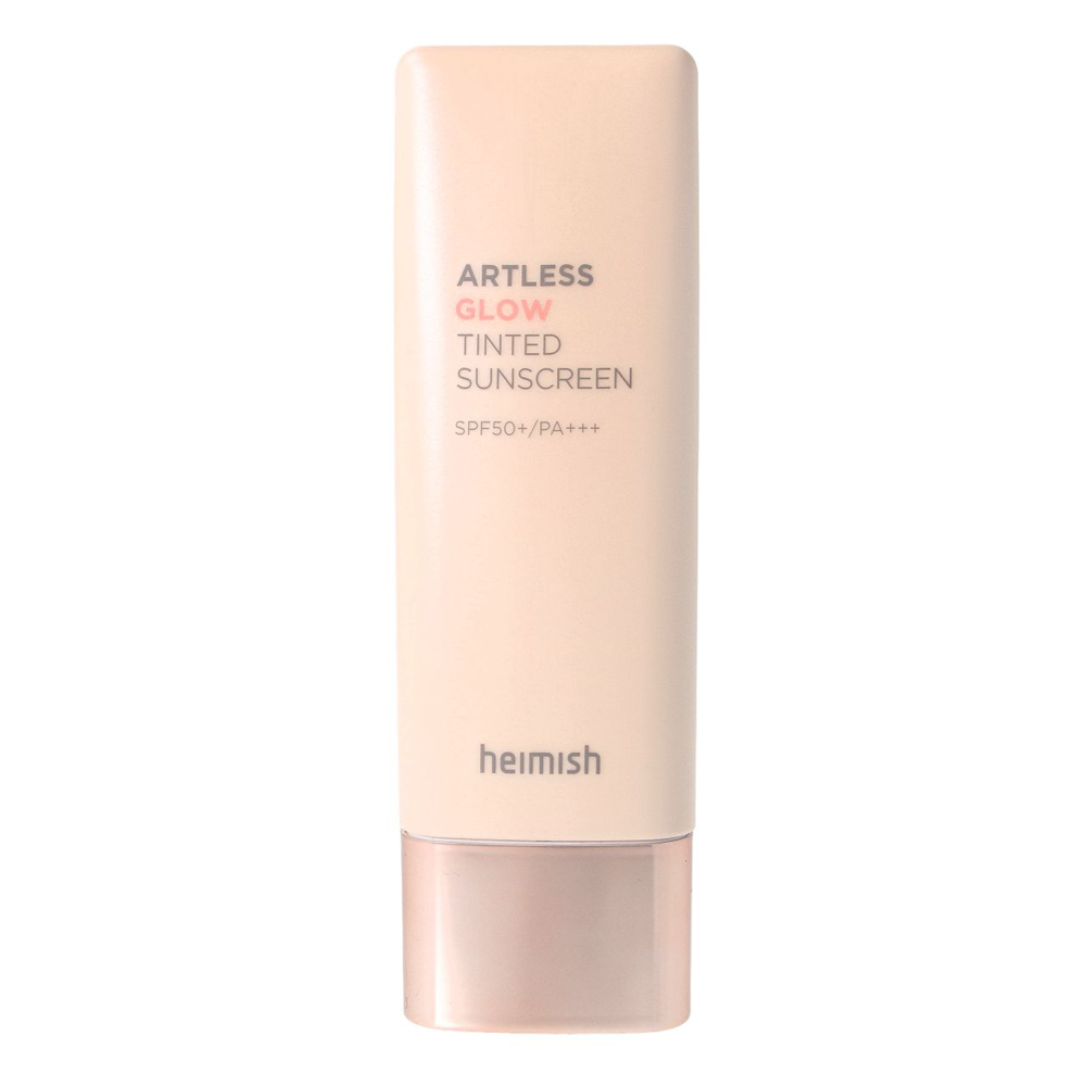 Heimish - Artless Glow Tinted Sunscreen Shine Beige SPF50+ PA+++ - Koloryzujący Krem z Filterm - 40ml