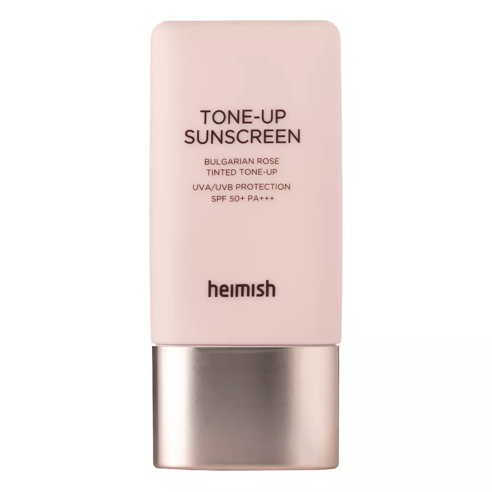 Heimish - Bulgarian Rose Tone-up Sunscreen SPF50+ PA+++ - Krem Tonujący z Wysoką Ochroną Przeciwsłoneczną  - 30ml