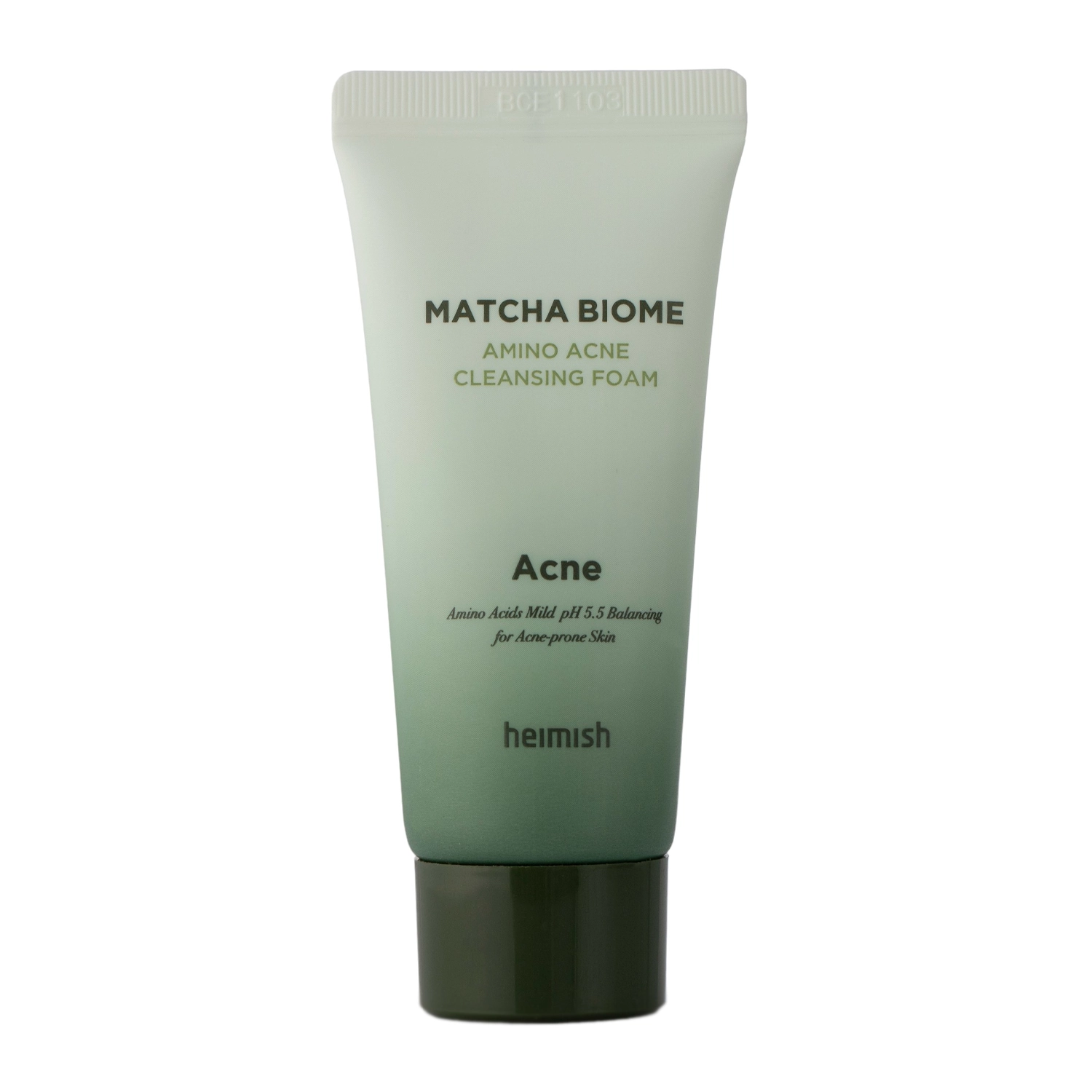 Heimish - Matcha Biome Amino Acne Cleansing Foam - Pianka Oczyszczająca - 30ml