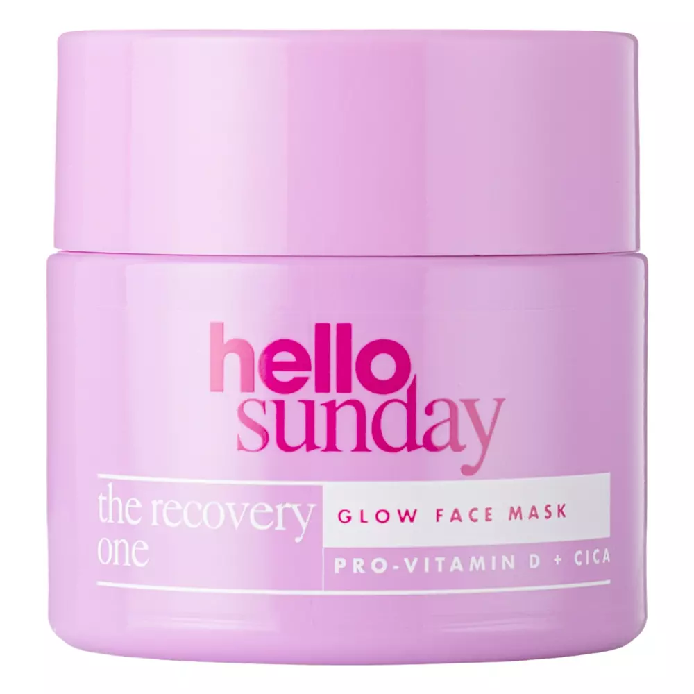 Hello Sunday - The Recovery One - Glow Face Mask - Żelowa Maska Regeneracyjna - 50ml
