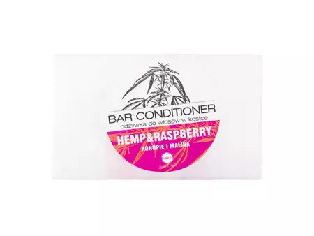 Herbs&Hydro - Hemp&Raspberry Conditioner - Odżywka w Kostce Konopie i Malina - Refill - 40g