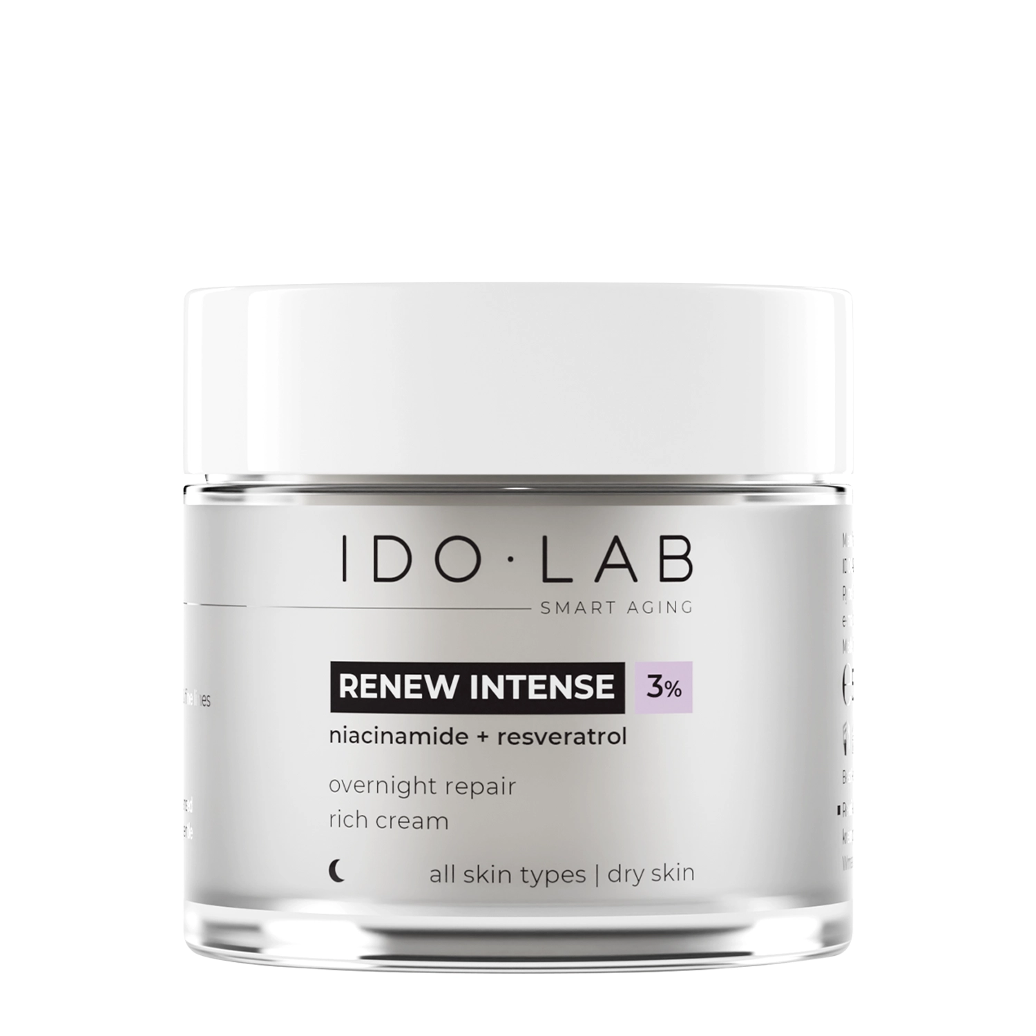 Ido Lab - Renew Intense - Rewitalizujący Krem do Twarzy na Noc - 50ml