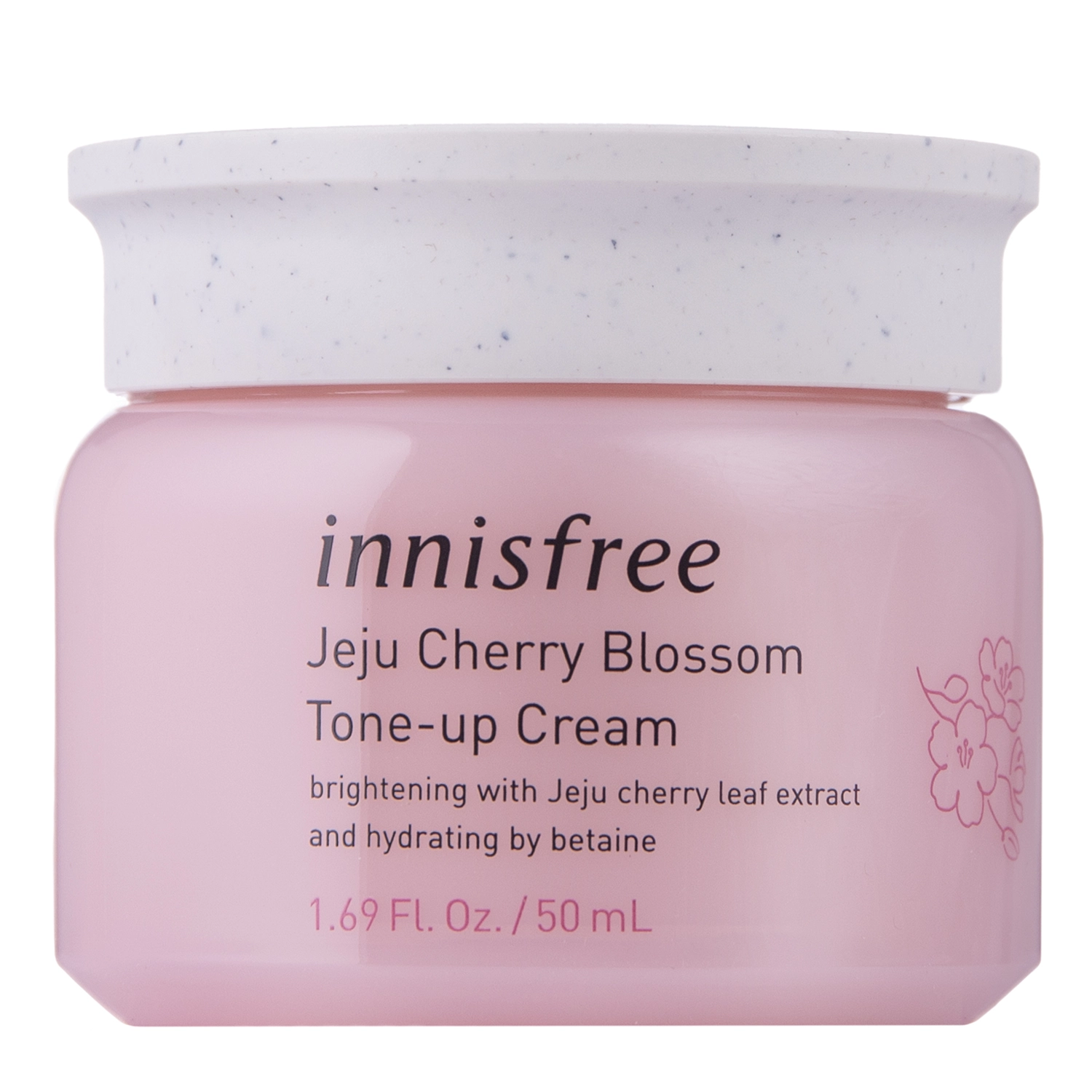 Innisfree - Jeju Cherry Blossom Tone Up Cream - Rozjaśniający Krem do Twarzy - 50ml