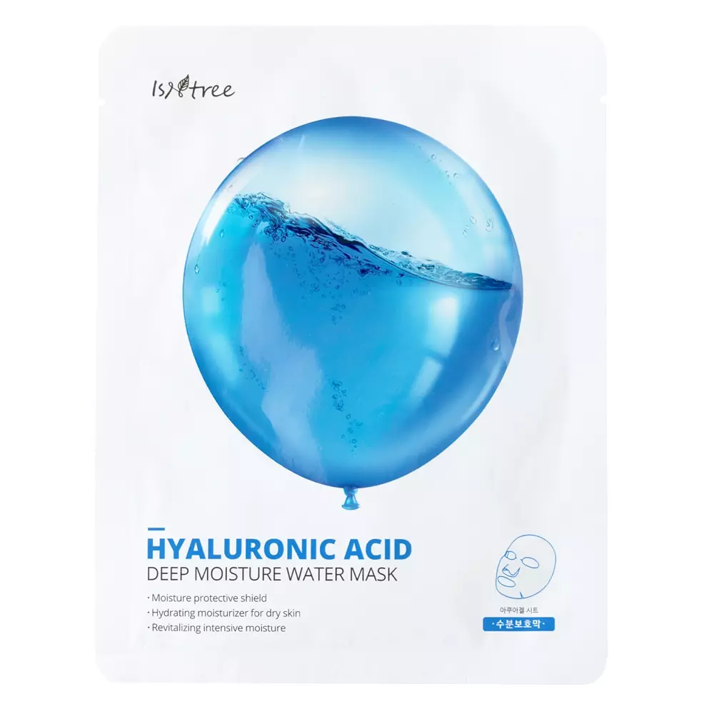 Isntree - Hyaluronic Acid Deep Moisture Water Mask - Nawilżająca Maska w Płachcie - 25g