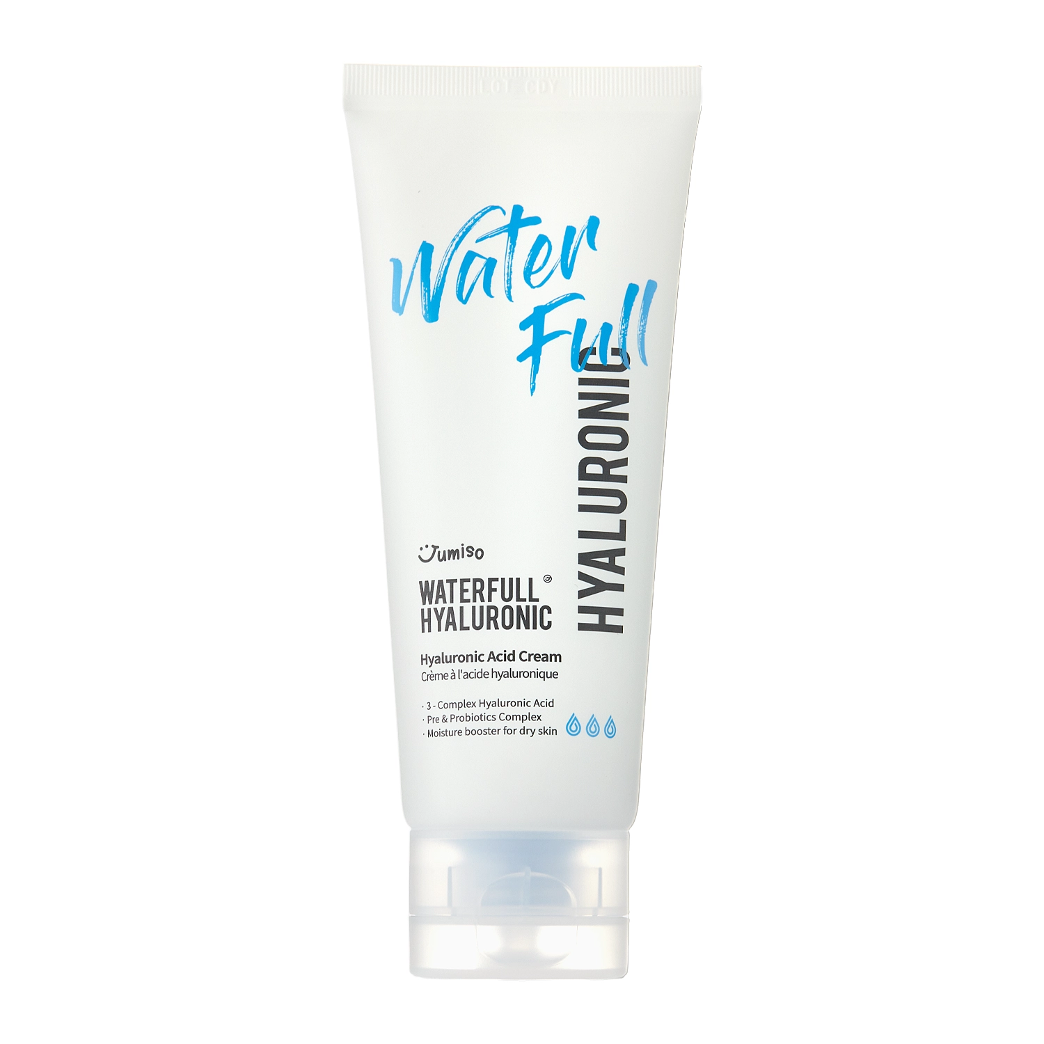 Jumiso - Waterfull Hyaluronic Cream - Nawilżający Krem do Twarzy w Tubie - 100ml