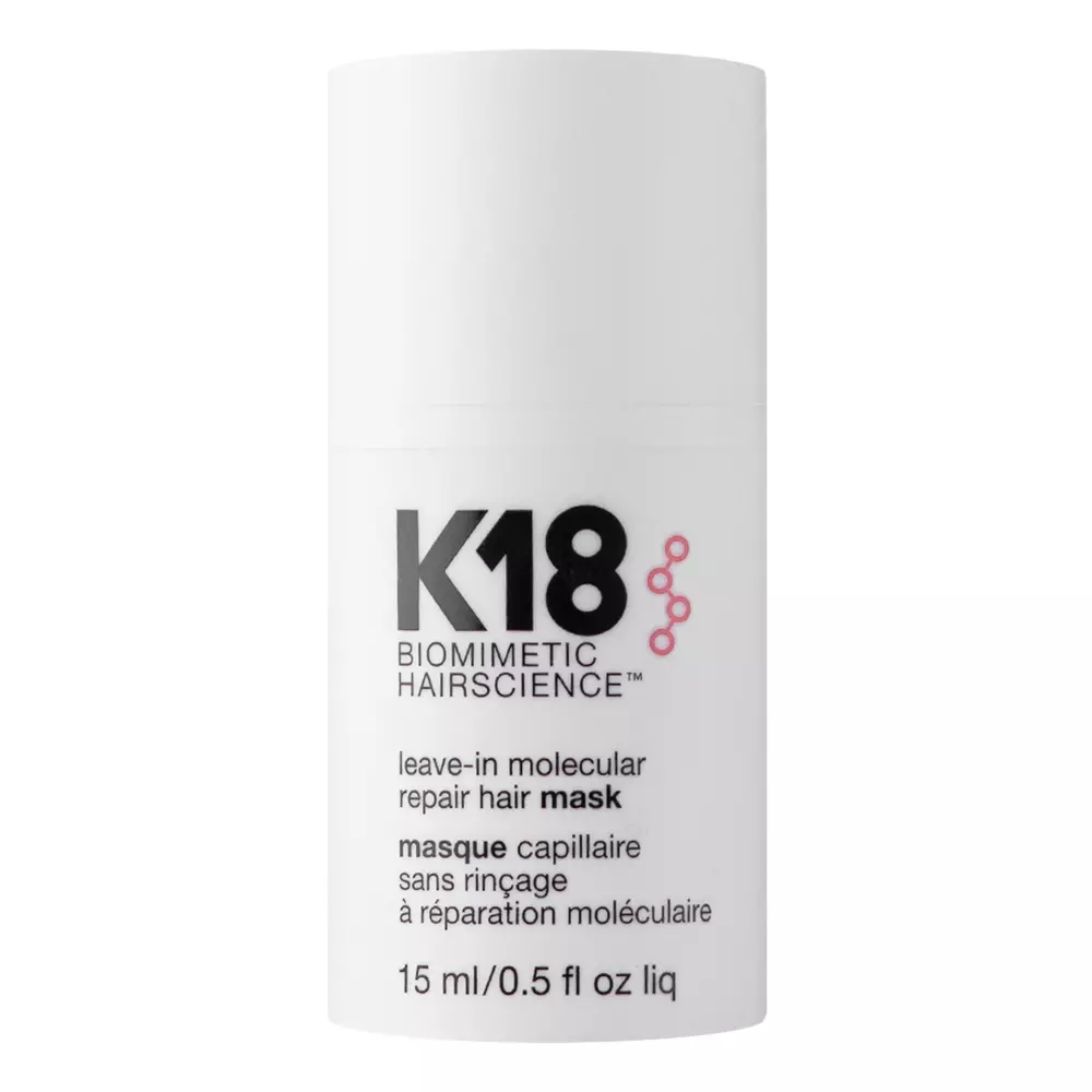 K18 - Leave-in Molecular Repair Hair Mask - Odbudowująca Maska do Włosów Bez Spłukiwania - 15ml