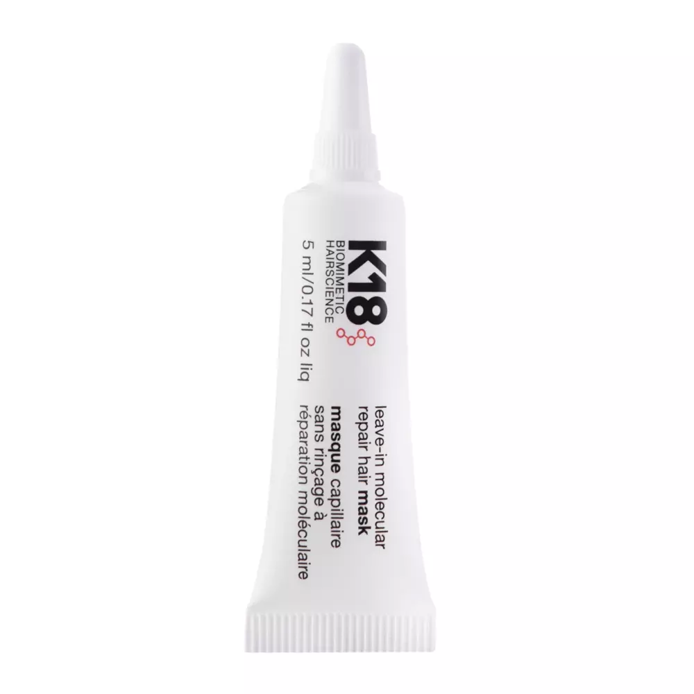 K18 - Leave-in Molecular Repair Hair Mask - Odbudowująca Maska do Włosów Bez Spłukiwania - 5ml