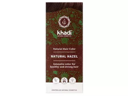 Khadi - Natural Hair Colour - Natural Hazel - Naturalna, Ziołowa Farba do Włosów - Orzechowy Brąz - 100g