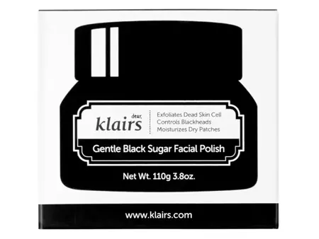 Klairs - Gentle Black Sugar Facial Polish - Cukrowy Peeling do Twarzy - 110g
