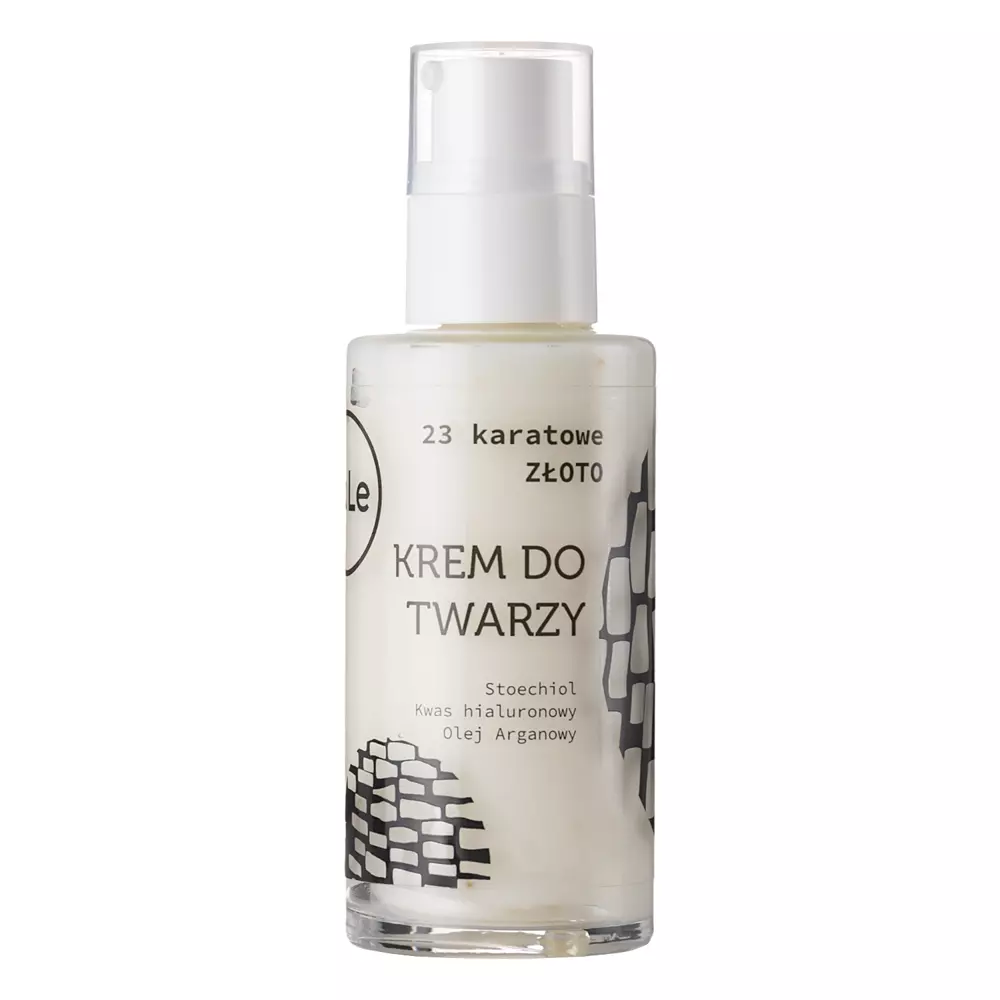 La-Le - Krem do Twarzy z 23 Karatowym Złotem - 50ml