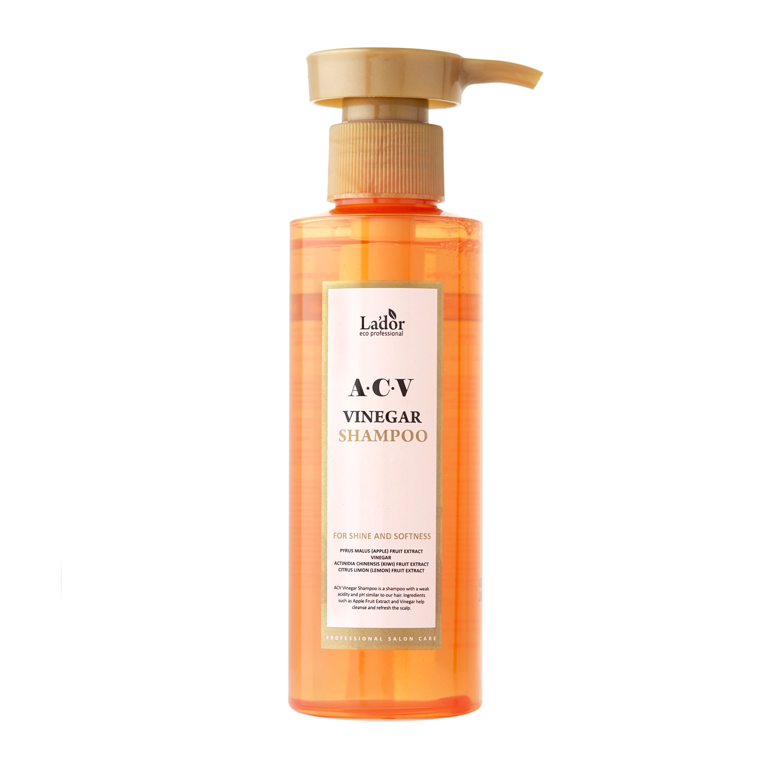 La'dor - ACV Vinegar Shampoo - Głęboko Oczyszczający Szampon z Octem Jabłkowym - 150ml