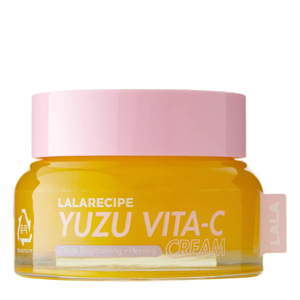 LalaRecipe - Yuzu Vita C Cream - Rozjaśniający Krem do Twarzy z Witaminą C - 50ml