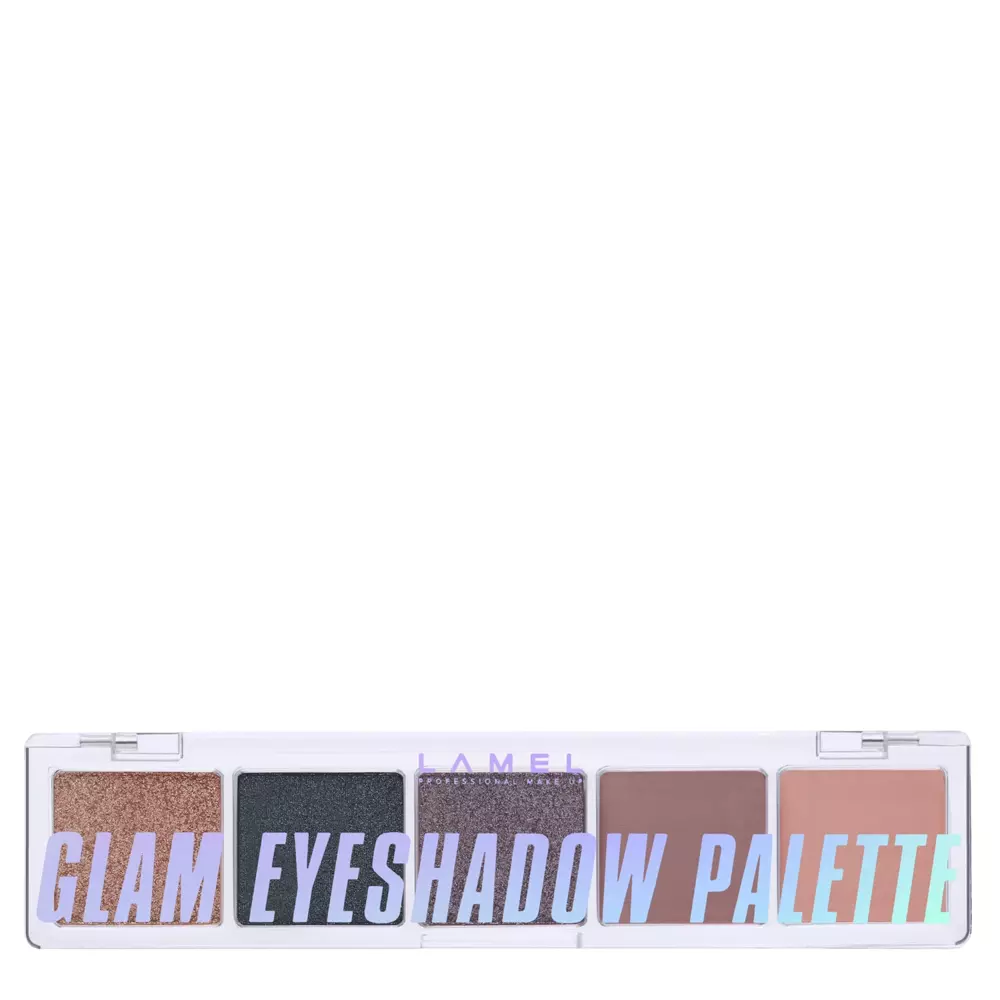 Lamel - Glam Eyeshadow Palette - Paleta Cieni do Powiek - 401 - 10g